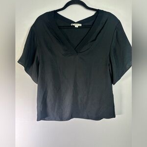 Vince Black Short Sleeve Women's Tee